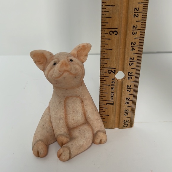 SECOND NATURE DESIGN INC. Quarry Critters Sitting Pig - Picture 14 of 16